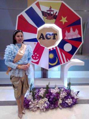 ชุดไทยเพื่อนเจ้าสาว เช่าที่แบมบี้ เวดดิ้ง ห้วยขวาง